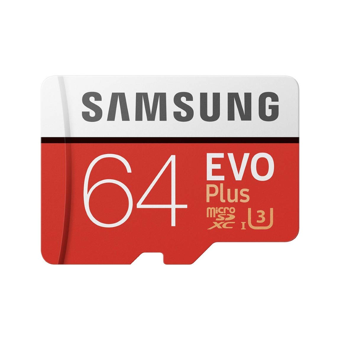 Samsung 64GB MicroSDXC EVO Plus Memory Card w/ Adapter (MB-MC64GA) 1 Samsung 64GB MicroSDXC EVO Plus Memory Card w/ Adapter (MB-MC64GA)