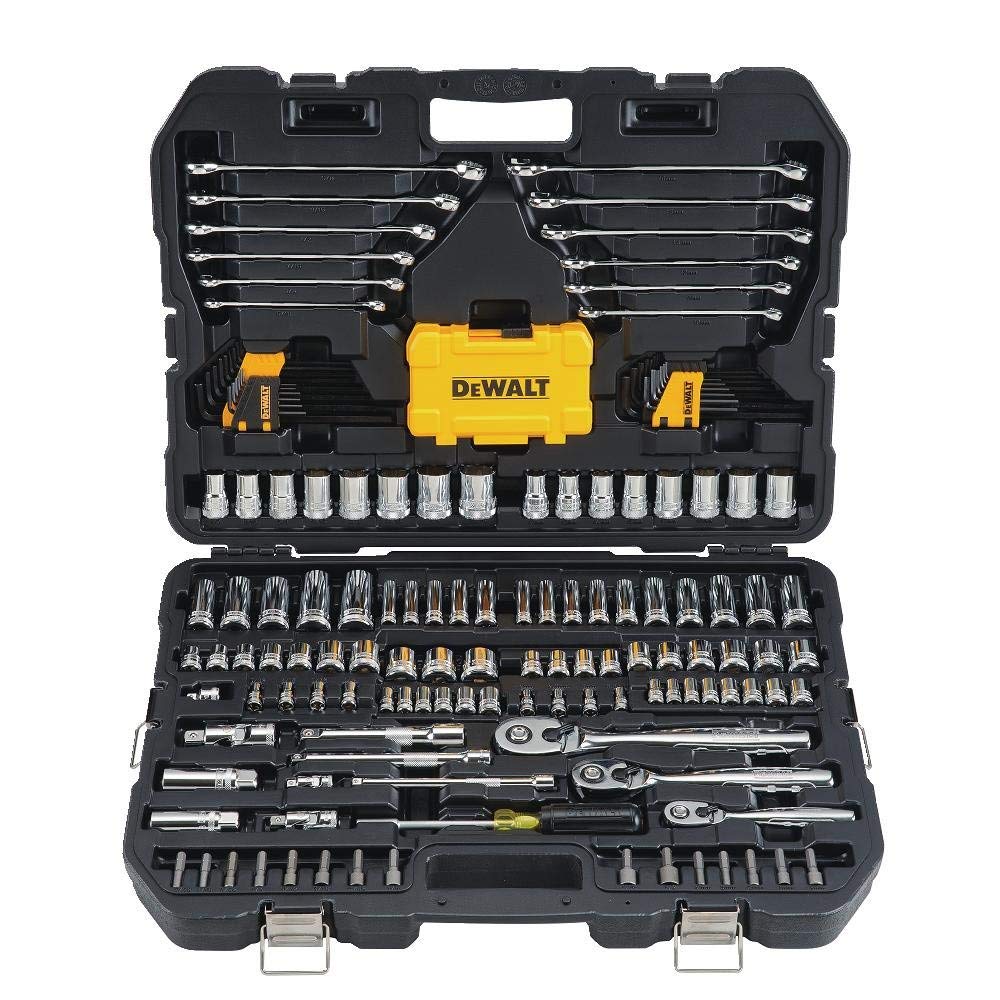 DeWalt DWMT73803 Mechanics Tool Kit Set with Case (168 Piece) 1 DeWalt DWMT73803 Mechanics Tool Kit Set with Case (168 Piece)