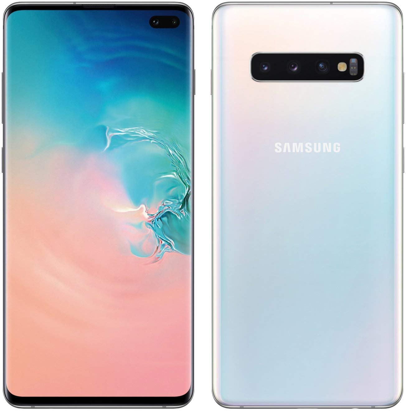 Samsung Galaxy S10+ Plus 128GB+8GB RAM SM-G975F/DS Dual Sim 6 Samsung Galaxy S10+ Plus 128GB+8GB RAM SM-G975F/DS Dual Sim 6.4" LTE Factory Unlocked Smartphone (International Model w/ 128GB MicroSD Bundle)